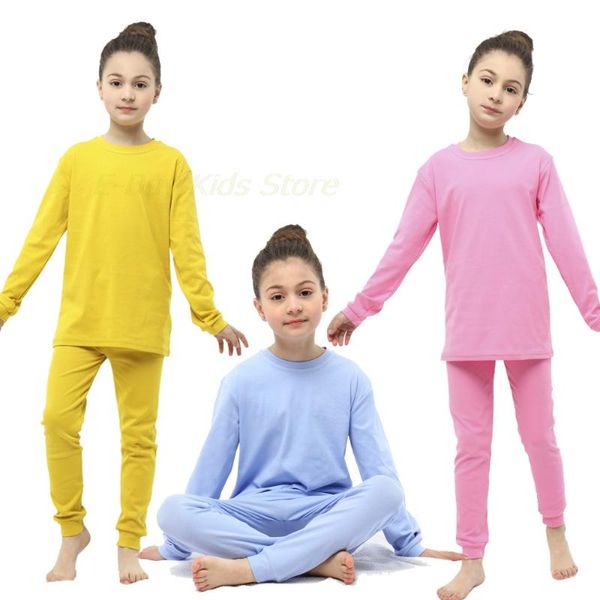 pajamas spring autumn long sleeve suits pijama big girls boys sets candy color solid sleepwears kids cotton nighties fit 2-12y, Blue;red
pajamas spring autumn long sleeve suits pijama big girls boys sets candy color solid sleepwears kids cotton nighties fit 2-12y, Blue;red
