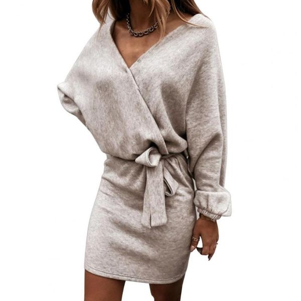 casual dresses autumn solid color v-neck midi dress for women 2021 v neck a-line mid waist vestidos elegantes para mujer, Black;gray
casual dresses autumn solid color v-neck midi dress for women 2021 v neck a-line mid waist vestidos elegantes para mujer, Black;gray