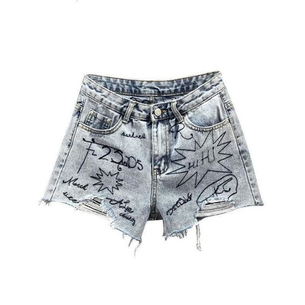 women's shorts s/5xl women summer letters embroidered denim large size wide leg high waist female jeans tassel hole j3342 xbb0, White;black
women's shorts s/5xl women summer letters embroidered denim large size wide leg high waist female jeans tassel hole j3342 xbb0, White;black