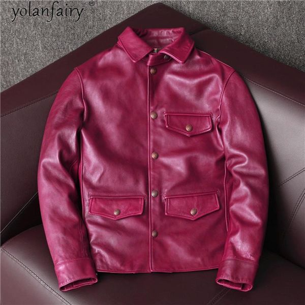 100% genuine leather jacket men natural sheepskin coat plus size jackets man spring autumn 2021 hommes veste men's & faux, Black
100% genuine leather jacket men natural sheepskin coat plus size jackets man spring autumn 2021 hommes veste men's & faux, Black