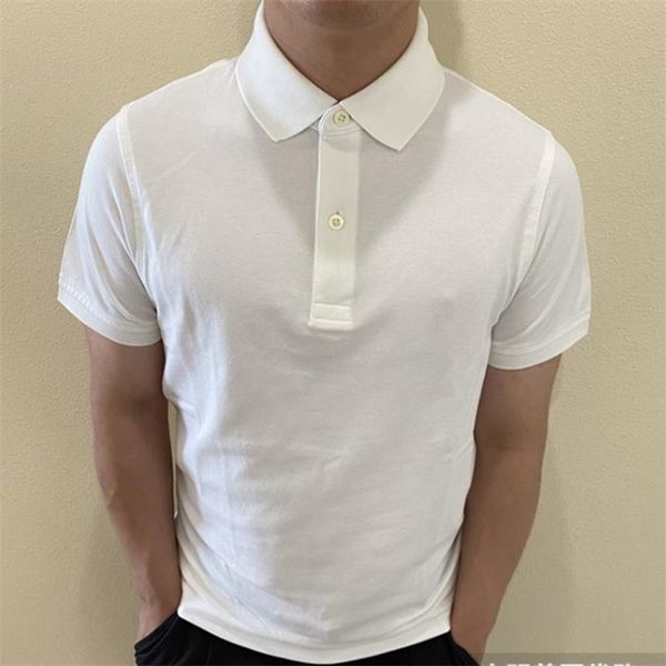 solid color cotton lapel hombre tommi polo shirt men short sleeve male shirt embroidery homme 210329, White;black
solid color cotton lapel hombre tommi polo shirt men short sleeve male shirt embroidery homme 210329, White;black