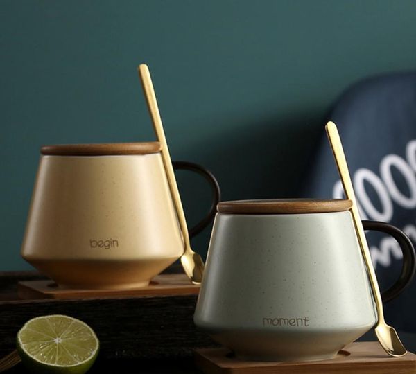 mugs nordic time ceramic cup home coffee gift water advertising custom mug with spoon cover
mugs nordic time ceramic cup home coffee gift water advertising custom mug with spoon cover