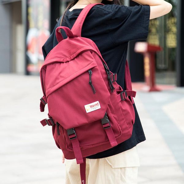 solid canvas backpack for teenagers men women casual large capacity school bag simple college wind travel mochila
solid canvas backpack for teenagers men women casual large capacity school bag simple college wind travel mochila