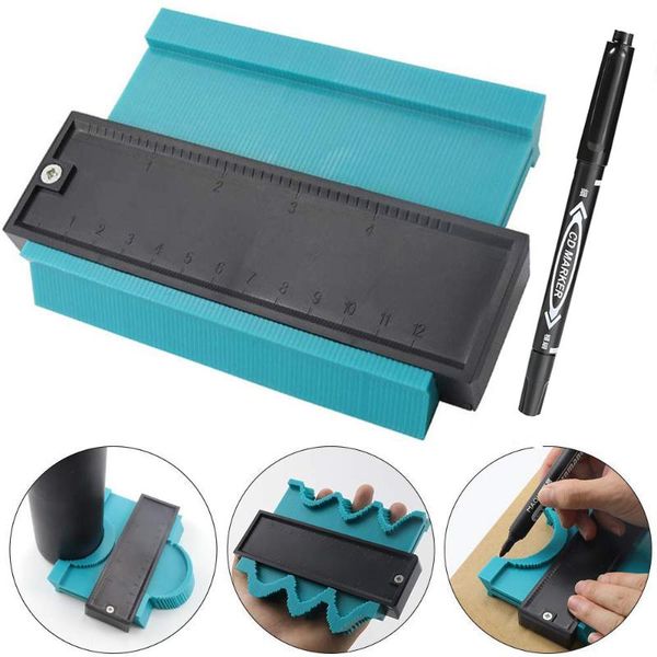 professional hand tool sets 2 pcs plastic gauge contour profile copy duplicator 5 width wood marking set tiling laminate tiles general tools
professional hand tool sets 2 pcs plastic gauge contour profile copy duplicator 5 width wood marking set tiling laminate tiles general tools
