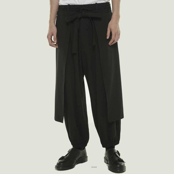 men's pants winter style yamamoto dark department of nine-point trousers loose culottes and casual, Black
men's pants winter style yamamoto dark department of nine-point trousers loose culottes and casual, Black
