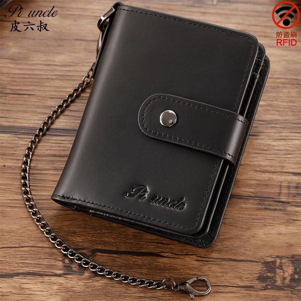 small men wallets holders zipper real cow leather chain wallet coin pocket male purse clutch black, Red;black
small men wallets holders zipper real cow leather chain wallet coin pocket male purse clutch black, Red;black