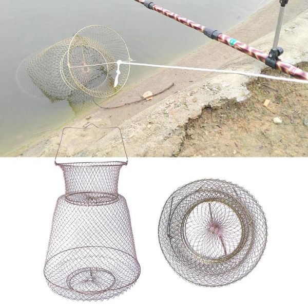 fishing accessories metal wire net cage iron basket for crabs squid shrimp accessory fish protection essential ##
fishing accessories metal wire net cage iron basket for crabs squid shrimp accessory fish protection essential ##