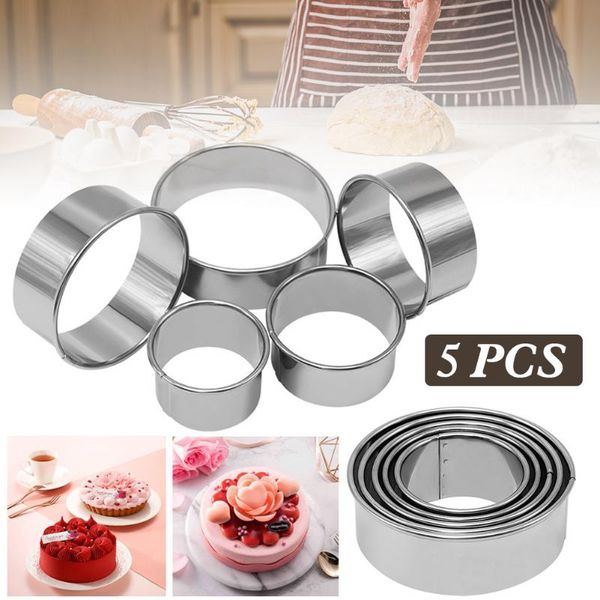 5pcs round biscuit cutters diy stainless steel pastry dough cutter set baking molds egg dumpling tools &
5pcs round biscuit cutters diy stainless steel pastry dough cutter set baking molds egg dumpling tools &