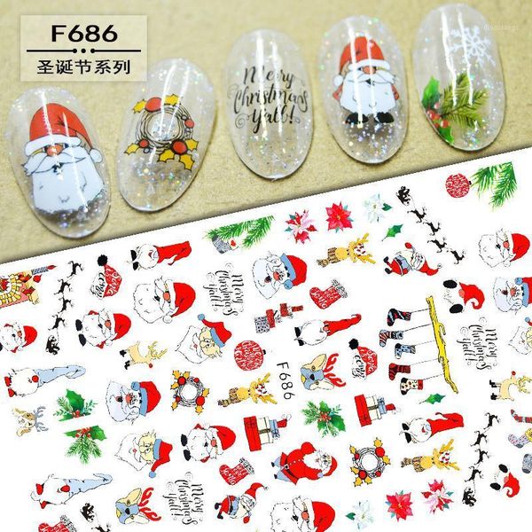 pcs christmas halloween style 3d nail sticker santa snowman snowflake decals adhesive art decorations foil manicure wrap1, Black
pcs christmas halloween style 3d nail sticker santa snowman snowflake decals adhesive art decorations foil manicure wrap1, Black