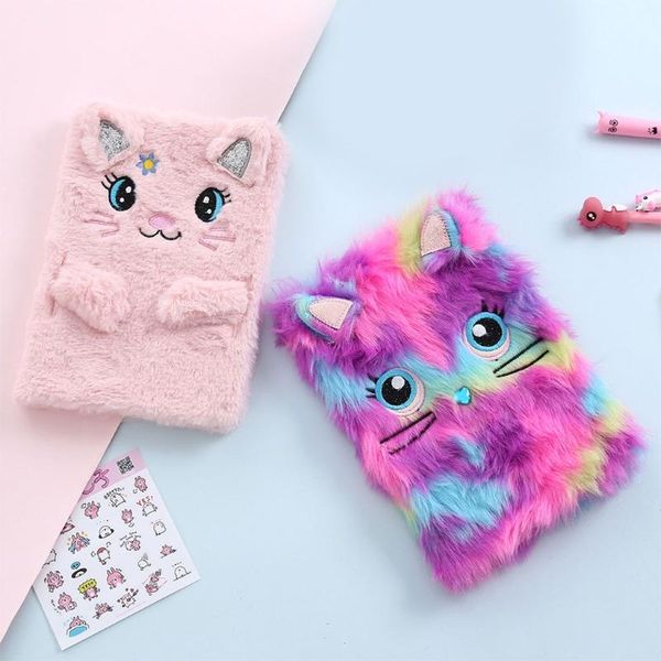 notepads t8db fluffy plush notebook softcover planner notepad student college ruled pages school office writing supplies, Purple;pink
notepads t8db fluffy plush notebook softcover planner notepad student college ruled pages school office writing supplies, Purple;pink
