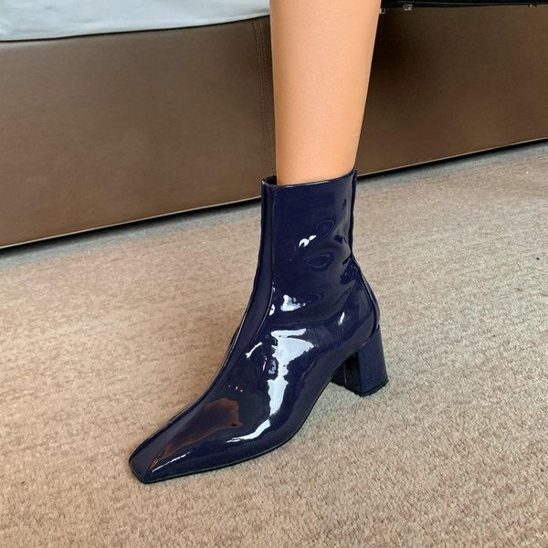 boots elegant genuine leather ankle autumn winter platform high heels shoes women quality brand office lady woman, Black
boots elegant genuine leather ankle autumn winter platform high heels shoes women quality brand office lady woman, Black