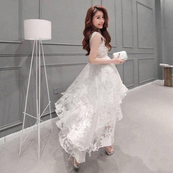 casual dresses summer clothes women irregular sweet evening party beach maxi unique femme robe ladies organza vestidos, Black;gray
casual dresses summer clothes women irregular sweet evening party beach maxi unique femme robe ladies organza vestidos, Black;gray