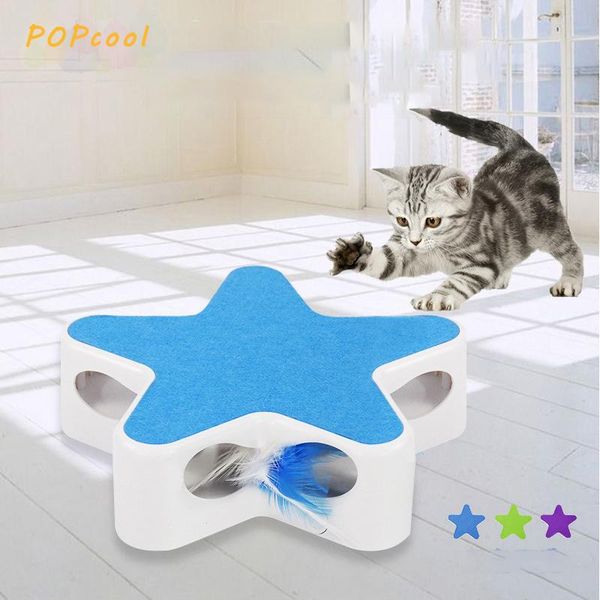 cat toys pet interactive pentagram funny box tower tracks disc intelligence toy amusement ball training plate
cat toys pet interactive pentagram funny box tower tracks disc intelligence toy amusement ball training plate