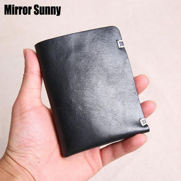 wallets original handmade genuine leather wallet for men's short ultra thin retro youth head layer cowhide purse students, Red;black
wallets original handmade genuine leather wallet for men's short ultra thin retro youth head layer cowhide purse students, Red;black