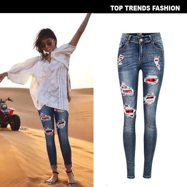 women's pants & capris suit-dress holes checkered wash wear cowboy trousers bound feet, Black;white
women's pants & capris suit-dress holes checkered wash wear cowboy trousers bound feet, Black;white
