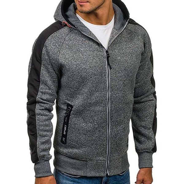 men's hoodies & sweatshirts casual hoodie cotton solid color zipper 2021 autumn and winter street fashion plus size clothing s-4xl, Black
men's hoodies & sweatshirts casual hoodie cotton solid color zipper 2021 autumn and winter street fashion plus size clothing s-4xl, Black