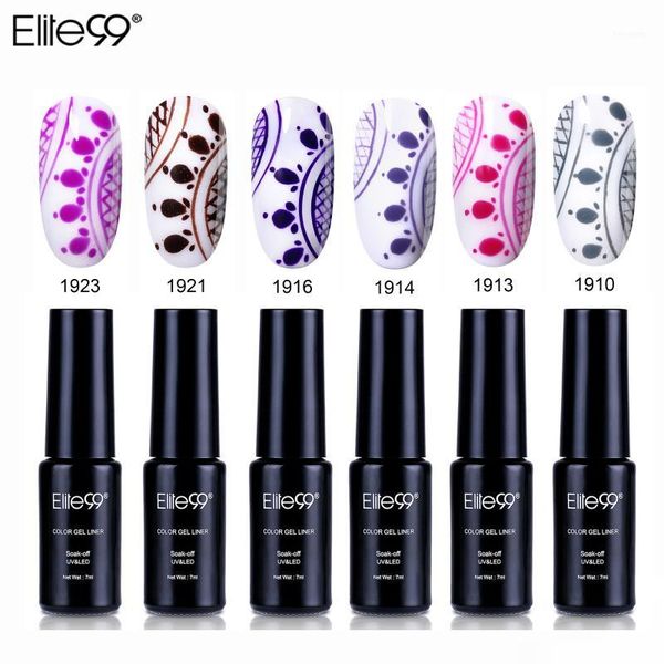 elite99 6pcs7ml color line gel nail polish painting pattern art manicure lacquer soak off uv varnish1, Red;pink
elite99 6pcs7ml color line gel nail polish painting pattern art manicure lacquer soak off uv varnish1, Red;pink
