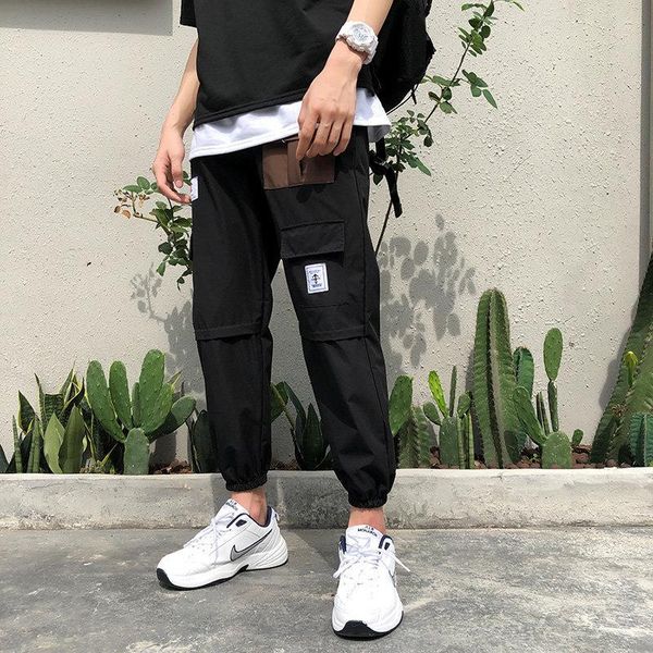 spring and autumn capri bib overall men ular brand korean-style slim fit trend beam leg casual pants students versatile men's, Black
spring and autumn capri bib overall men ular brand korean-style slim fit trend beam leg casual pants students versatile men's, Black