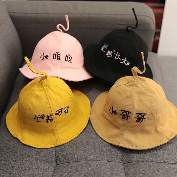 spring and autumn baby hat 1-2-3 years old cute fisherman's korean little girl sunshade men's fashion, Blue;gray
spring and autumn baby hat 1-2-3 years old cute fisherman's korean little girl sunshade men's fashion, Blue;gray