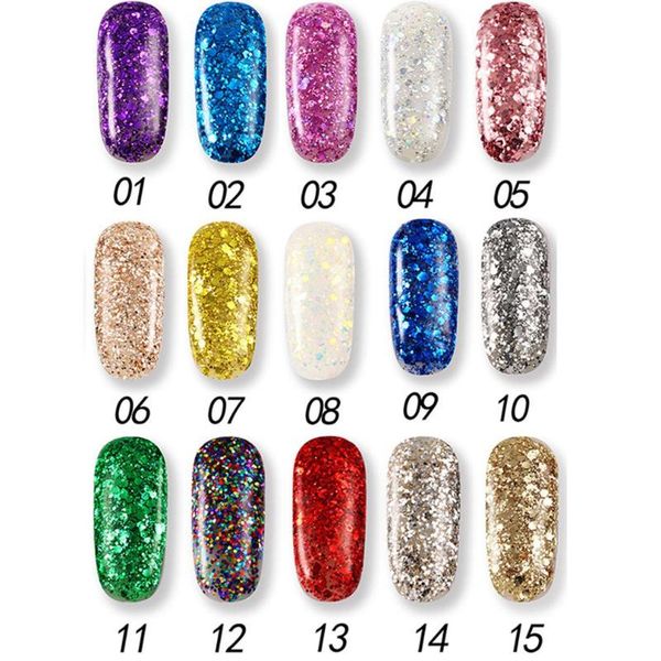 nail polish 6ml sequined glitter starry gel uv led varnish lacquer beauty soak off
nail polish 6ml sequined glitter starry gel uv led varnish lacquer beauty soak off