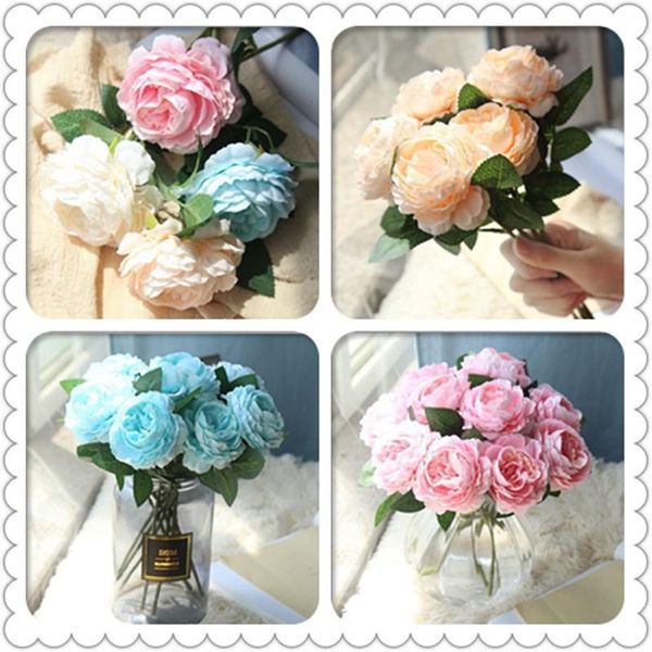 decorative flowers & wreaths 5 heads artificial european peony bouquet handmade simulation plants home decor wedding decoration
decorative flowers & wreaths 5 heads artificial european peony bouquet handmade simulation plants home decor wedding decoration