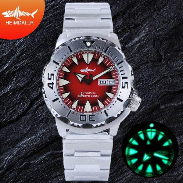 wristwatches heimdallr nh36a movement mechanical watches men mens automatic watch sharkey sapphire crystal 200m waterproof diver, Slivery;brown
wristwatches heimdallr nh36a movement mechanical watches men mens automatic watch sharkey sapphire crystal 200m waterproof diver, Slivery;brown