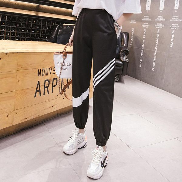 women's pants & capris 2021 sports spring summer women loose trousers exercise fitness running jogging workout sport, Black;white
women's pants & capris 2021 sports spring summer women loose trousers exercise fitness running jogging workout sport, Black;white