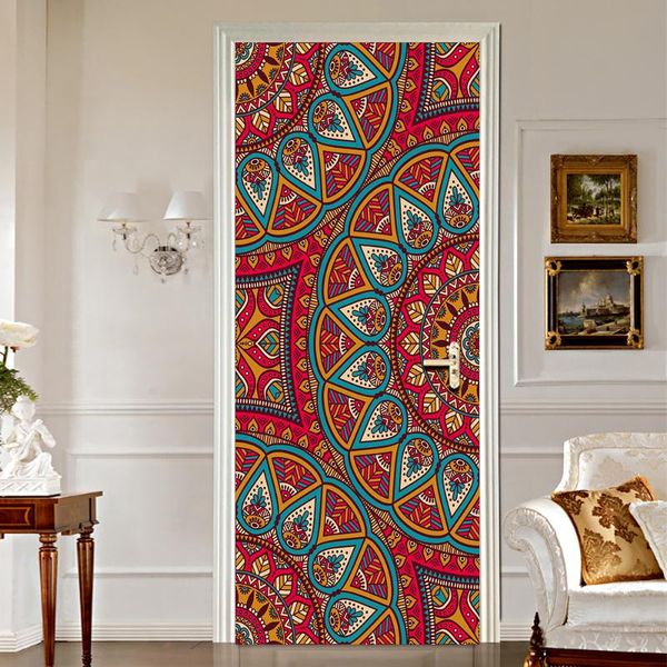 wall stickers 2pcs/set muslim style colorful mandala pattern diy door art mural sticker home decor bedroom living room peel & stick decal
wall stickers 2pcs/set muslim style colorful mandala pattern diy door art mural sticker home decor bedroom living room peel & stick decal