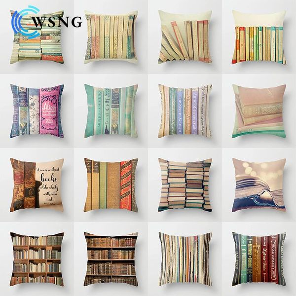 cushion/decorative pillow retro books library pattern series pillowcase office car waist cushion cover living room bedroom sofa decorative
cushion/decorative pillow retro books library pattern series pillowcase office car waist cushion cover living room bedroom sofa decorative