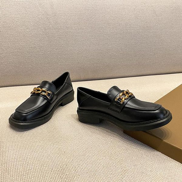 dress shoes pumps summer for women heels platform black designer women's loafers 2021 fashion metal chain low heel woman 
dress shoes pumps summer for women heels platform black designer women's loafers 2021 fashion metal chain low heel woman