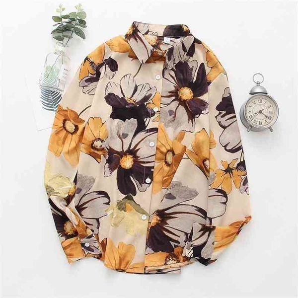 summer hawaii floral shirts women blouses long sleeve shirt camisas femininas female fashion shirt blusas mujer 210323, White
summer hawaii floral shirts women blouses long sleeve shirt camisas femininas female fashion shirt blusas mujer 210323, White
