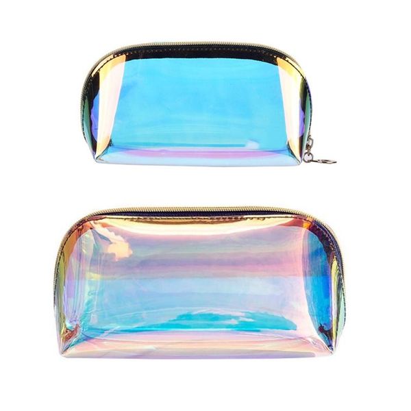 storage bags 2021 holographic makeup bag rainbow iridescent cosmetic pouch clear toilet organizer
storage bags 2021 holographic makeup bag rainbow iridescent cosmetic pouch clear toilet organizer