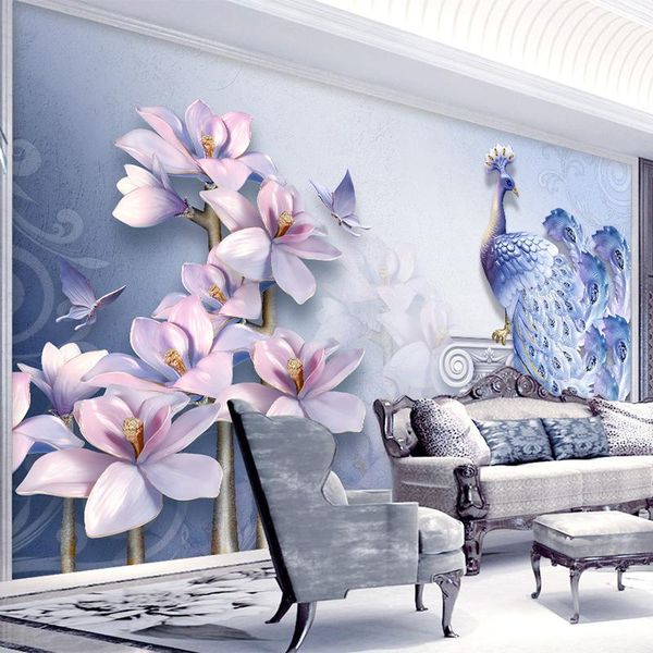 wallpapers custom wall cloth 3d stereo relief blue peacock flowers murals wallpaper living room tv sofa theme el background papers
wallpapers custom wall cloth 3d stereo relief blue peacock flowers murals wallpaper living room tv sofa theme el background papers