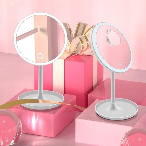 lighted makeup mirror, vanity cosmetic mirror with stand, detachable portable 5x magnification compact mirrors1
lighted makeup mirror, vanity cosmetic mirror with stand, detachable portable 5x magnification compact mirrors1