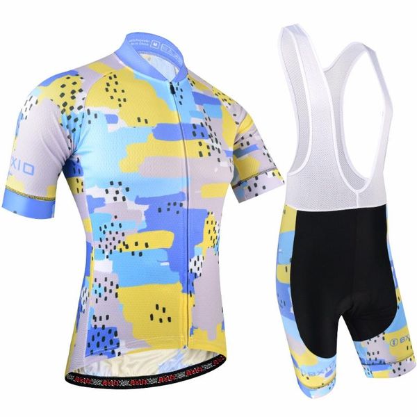 racing sets bxio men cycling clothing with bib shorts 5d gel pad breathable material for two sides of jerseys pro team bike wear 189, Black;blue
racing sets bxio men cycling clothing with bib shorts 5d gel pad breathable material for two sides of jerseys pro team bike wear 189, Black;blue
