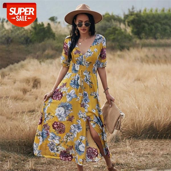 spring new long floral dress women 2021 v neck slim high waist bandage summer dress ladies a line print maxi dresses #qx91, White;black
spring new long floral dress women 2021 v neck slim high waist bandage summer dress ladies a line print maxi dresses #qx91, White;black