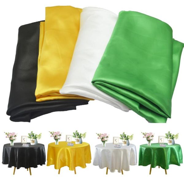 table cloth round satin tablecloth wedding tableware cover overlay decoration home restaurant banquet christmas supplies
table cloth round satin tablecloth wedding tableware cover overlay decoration home restaurant banquet christmas supplies