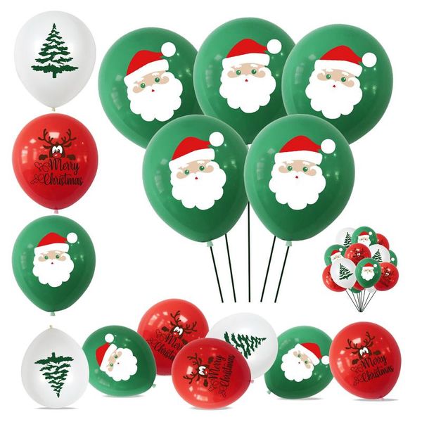 party decoration 5 pcs christmas latex balloon 12 inch decorations santa claus festive red green 2110
party decoration 5 pcs christmas latex balloon 12 inch decorations santa claus festive red green 2110