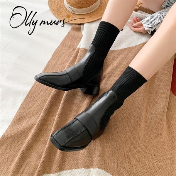 boots ollymurs fashion style black women ankle square toe slip on chunky mid heel autumn winter shoes woman
boots ollymurs fashion style black women ankle square toe slip on chunky mid heel autumn winter shoes woman