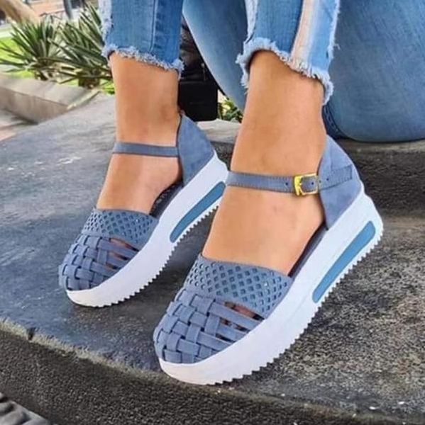 women fashion hollow out sandals summer flat heels female casual sewing shoes platform ladies sandalias, Black
women fashion hollow out sandals summer flat heels female casual sewing shoes platform ladies sandalias, Black
