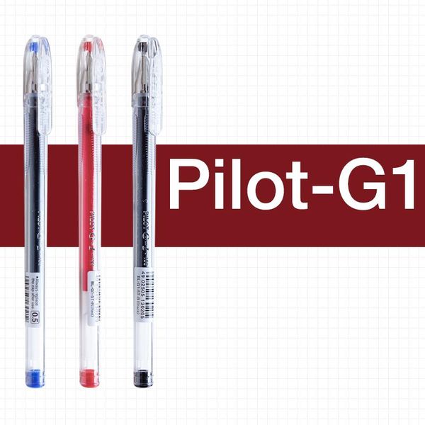6pcs pilot bl-g1-5t gel pen student office penlarge capacity exam dedicated 0.5 mm signing black blue red colors pens
6pcs pilot bl-g1-5t gel pen student office penlarge capacity exam dedicated 0.5 mm signing black blue red colors pens