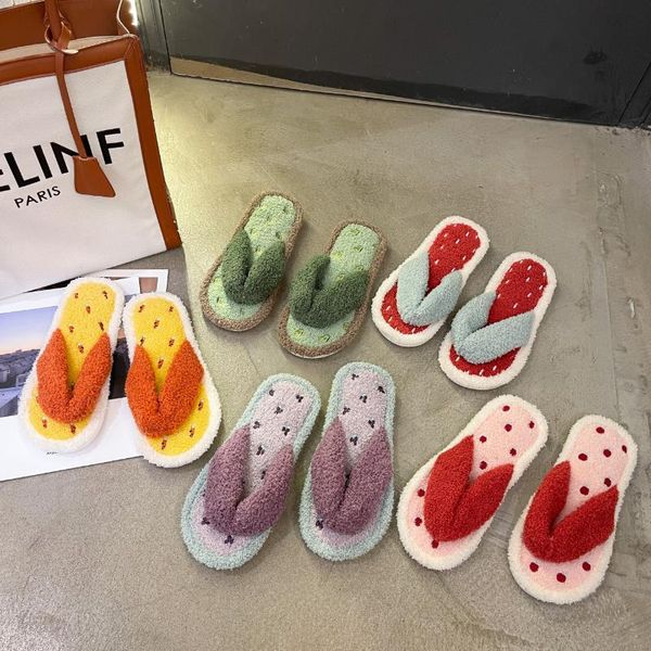 slippers warm fluffy plush women cartoon fruit cozy faux fur cross indoor floor flip flops female home flat soft, Black
slippers warm fluffy plush women cartoon fruit cozy faux fur cross indoor floor flip flops female home flat soft, Black