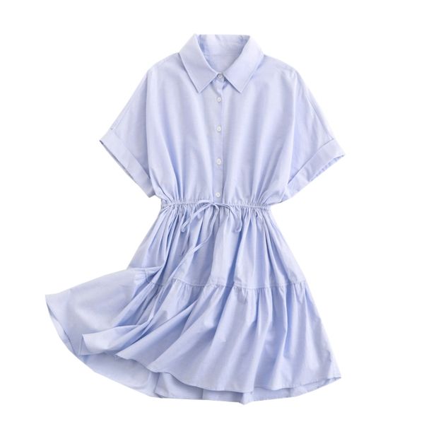 summer women raglan sleeve waist drawstring mini dress female turndown collar clothes casual lady loose vestido d7530 210430, Black;gray
summer women raglan sleeve waist drawstring mini dress female turndown collar clothes casual lady loose vestido d7530 210430, Black;gray