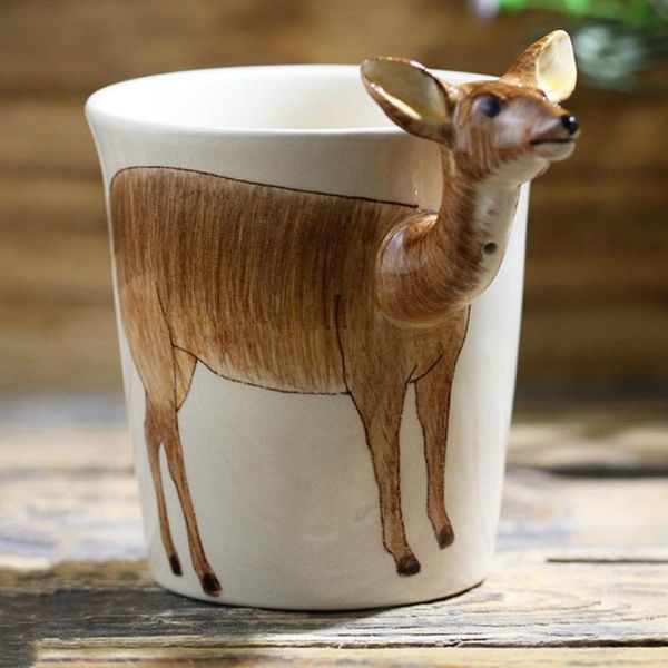 mugs 200ml animal deer coffee cup cartoon hand-painted ceramic personalized gift single layer with handle children's
mugs 200ml animal deer coffee cup cartoon hand-painted ceramic personalized gift single layer with handle children's