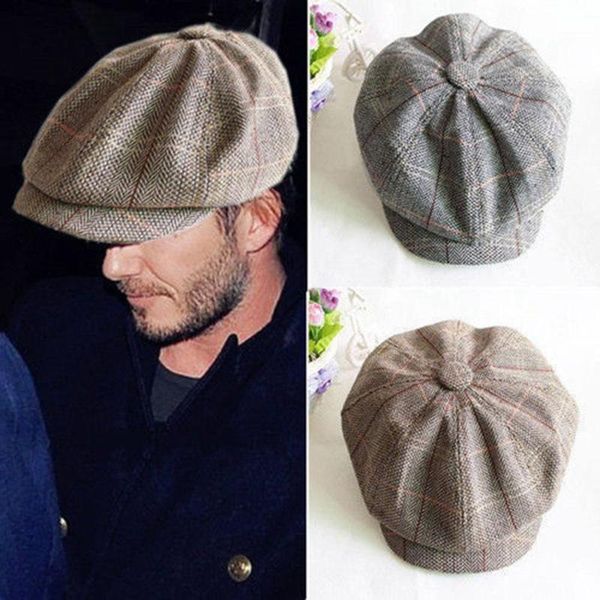 fashion men's cabbie sboy cap men ivy hat golf driving beret winter octagonal plaid flat berets, Blue;gray
fashion men's cabbie sboy cap men ivy hat golf driving beret winter octagonal plaid flat berets, Blue;gray