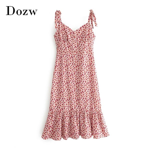 sweet spaghetti strap midi dress women summer floral print elegant ruffle sleeveless boho a line party es 210515, Black;gray
sweet spaghetti strap midi dress women summer floral print elegant ruffle sleeveless boho a line party es 210515, Black;gray