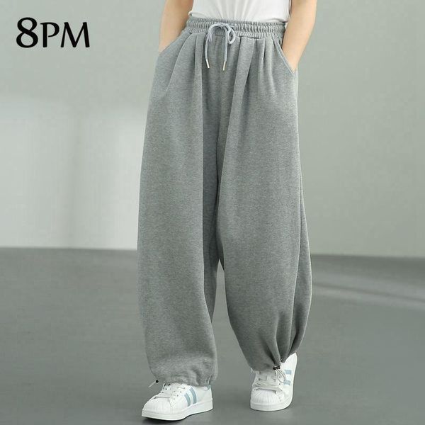 women's pants & capris fall sweatpants for women fashion gray oversize sports korean loose high waist female joggers streetwear trouser, Black;white
women's pants & capris fall sweatpants for women fashion gray oversize sports korean loose high waist female joggers streetwear trouser, Black;white