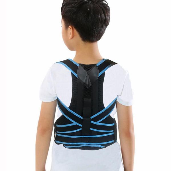 children back support spine posture corrector boys and girls correction running protector sports safety, Black;blue
children back support spine posture corrector boys and girls correction running protector sports safety, Black;blue