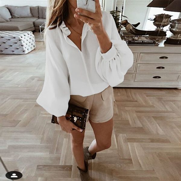 blouses fashion women 2021 spring casual ruffles elegant work white ol shirts tunic loose solid sreetwear plus size
blouses fashion women 2021 spring casual ruffles elegant work white ol shirts tunic loose solid sreetwear plus size