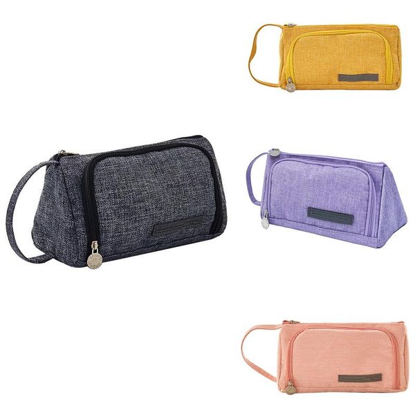 large capacity pencil case durable student pen holder organizer stationery makeup cosmetic pouch bags
large capacity pencil case durable student pen holder organizer stationery makeup cosmetic pouch bags